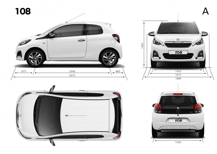  Peugeot 108 3-Door 2014 года  (фото 42 из 44)